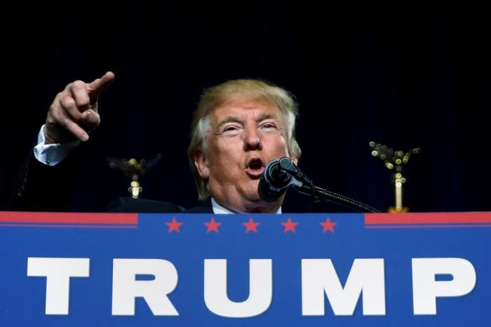 Republican presidential nominee Donald Trump speaks at a campaign rally in Phoenix, Arizona, U.S., August 31, 2016.