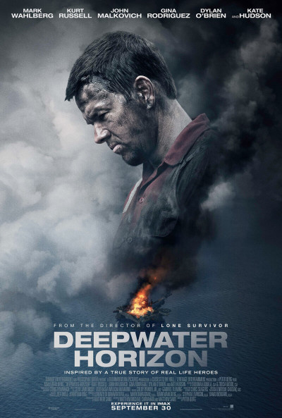 Movie poster for 'Deepwater Horizon' (2016).