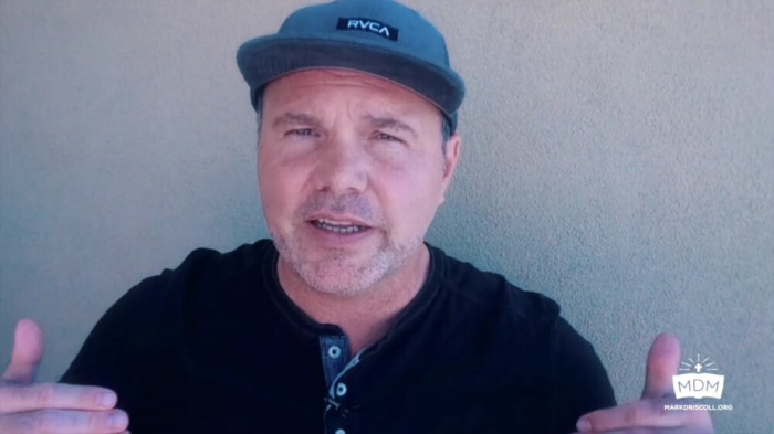 Mark Driscoll speaking in a video posted on October 3, 2016.