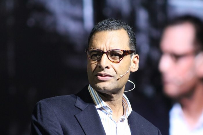 Dr. A.R. Bernard, founder and CEO of the Christian Cultural Center, New York City's largest evangelical congregation, and one of the largest independent churches in America, speaks at the closing ceremony of the 'Movement Day Global Cities' conference at the Jacob Javits Center in New York City on Thursday, October 27, 2016.