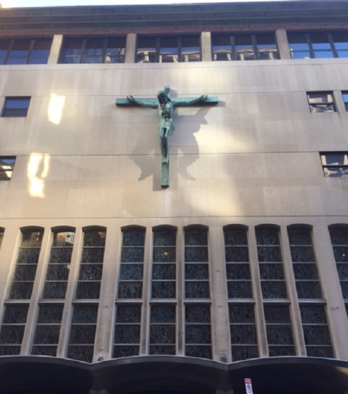 St. Anthony Shrine, a Catholic Church located in Boston, Massachusetts.