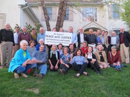 Members of the organization Churches for Middle East Peace.