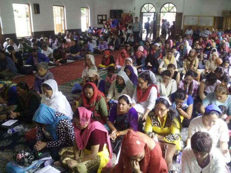 Federation of National Christians, Nepal, prayer meeting that was organized in August 2016.