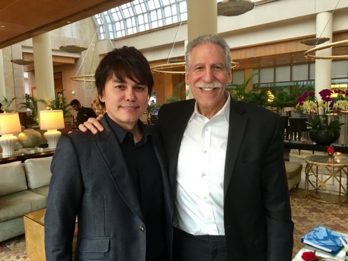 Pastor Joseph Prince (Left) and Dr. Michael Brown, January 20, 2017.