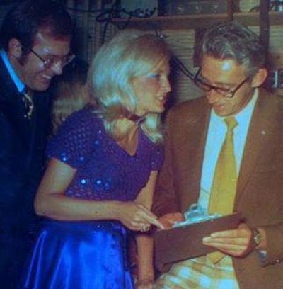 Alice Creech, mother of Mark Creech, backstage after an appearance on the Grand Ole Opry.