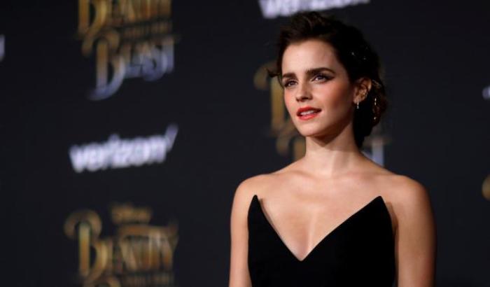 Cast member Emma Watson poses at the premiere of 'Beauty and the Beast' in Los Angeles, California, March 2, 2017.