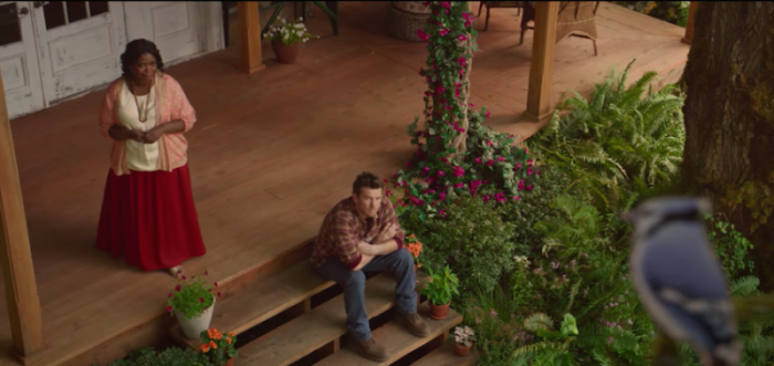 Sam Worthington and Octavia Spencer in the film 'The Shack.'