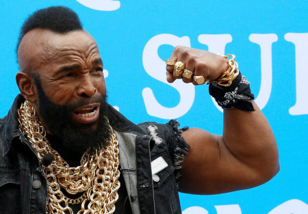 Actor Mr. T in this undated photo.