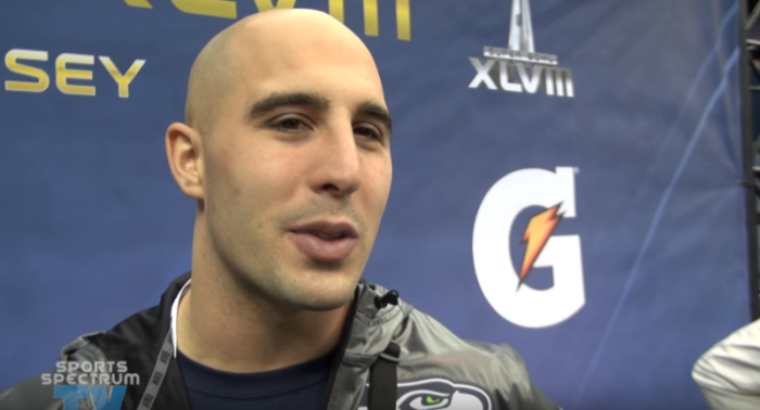 Chris Maragos talks about his faith in Christ, February 1, 2014.