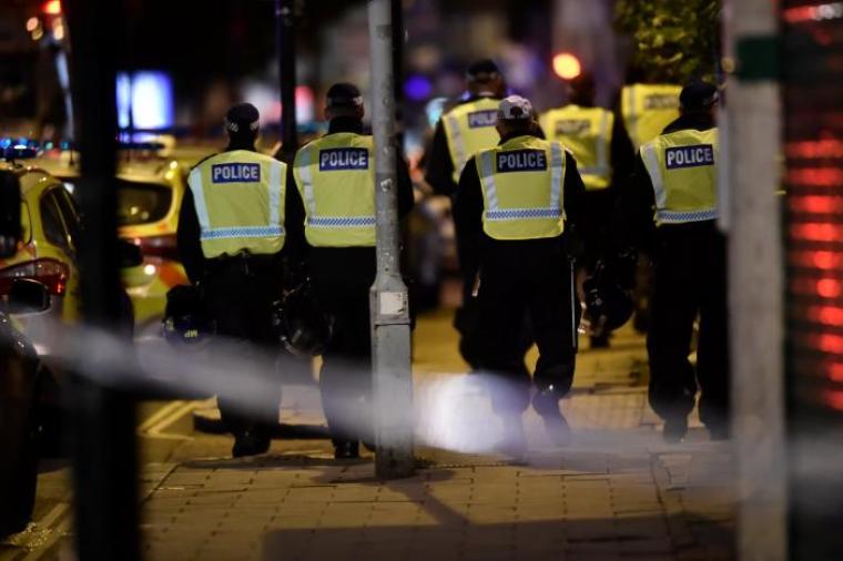 Police attend to an incident on London Bridge in London, Britain, June 3, 2017.