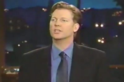 Late night talk show host and comedian Craig Kilborn.