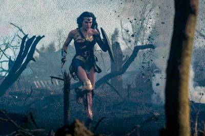 Shown is a scene from 'Wonder Woman.' 