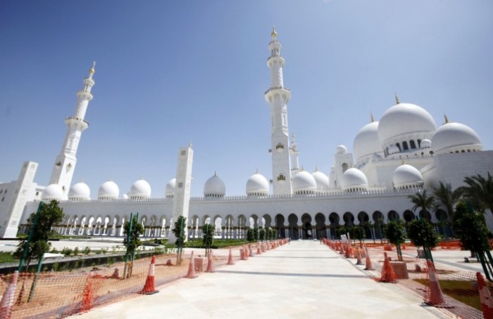 Sheikh Zayed Grand Mosque mosque in Abu Dhabi, UAE, in this undated file photo.