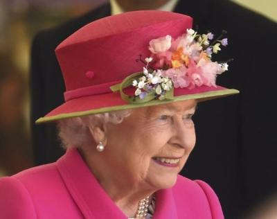 Britain's Queen Elizabeth in Windsor, Britain, April 20, 2016.