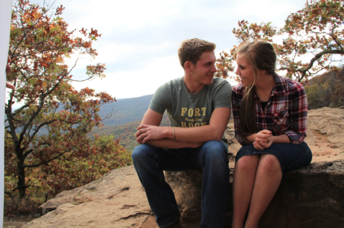 A photo of Joy-Anna Duggar and Austin Forsyth on 'Jill and Jessa: Counting On'