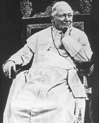 Pope Pius IX, born Giovanni Maria Mastai-Ferretti, who reigned as head of the Roman Catholic Church from 16 June 1846 to his death in 1878. He convened the First Vatican Council.