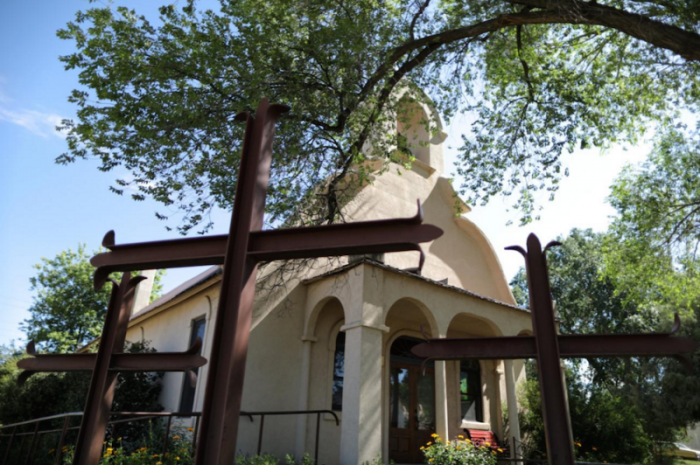 The United Methodist Church where undocumented immigrant Rosa Sabido lives in sanctuary while facing deportation is seen in Mancos, Colorado, U.S., July 19, 2017.