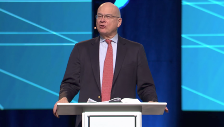 Tim Keller speaks at The Gospel Coalition 2017 National Conference in April.