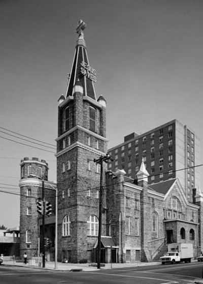 Big Bethel African Methodist Episcopal Church in Atlanta, Georgia, 1979.