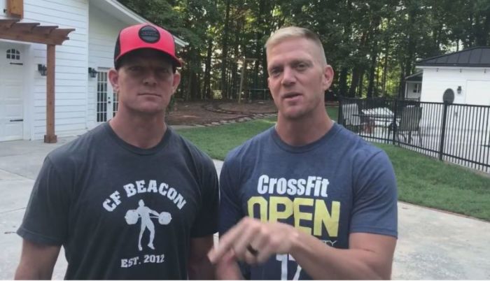 David (L) and Jason (R) Benham in a Facebook video posted on August 18, 2017.