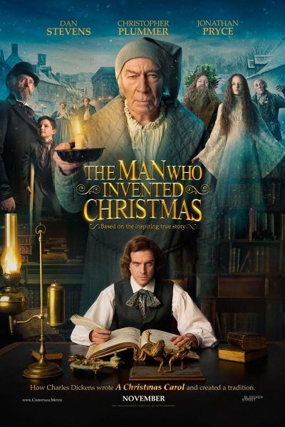 'The Man Who Invented Christmas' released its trailer and Movie poster, September 3, 2017.