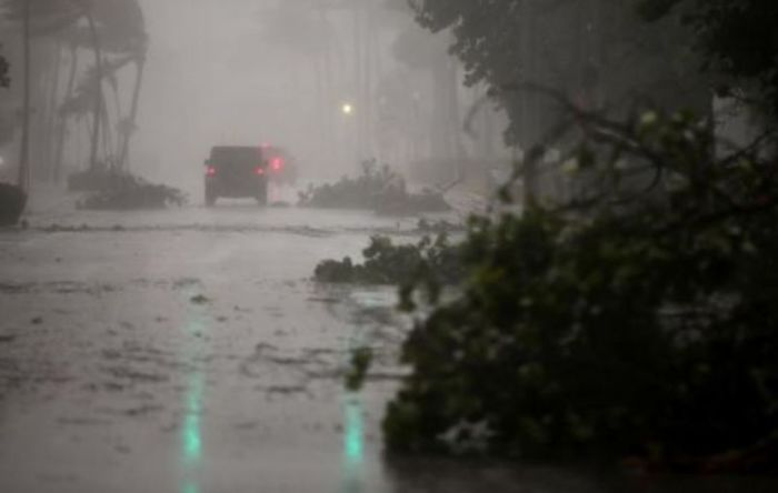 Floridians return to wrecked houses and destroyed businesses in their home state.