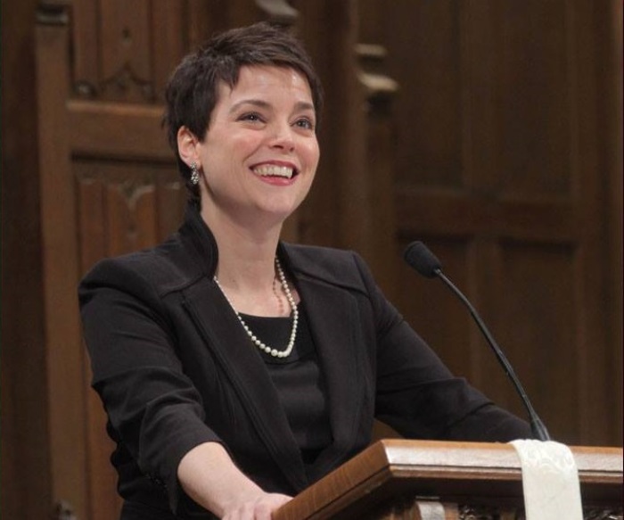 Rev. Shannon Johnson Kershner of Fourth Presbyterian Church in Chicago, Illinois.