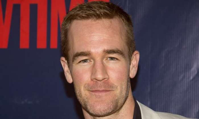 Actor James Van Der Beek, 40.