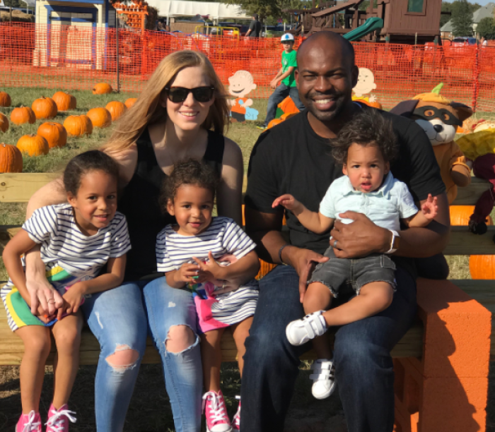 Elaine Fisher, daughter of founding pastor of the 36,000-member Gateway Church in Southlake, Texas, Robert Morris, got married to Ethan Fisher (pictured) in June 2010. They are shown here with their three children.