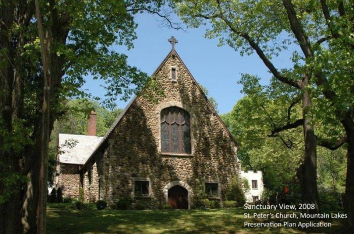 St. Peter's Church in Mountain Lakes, New Jersey.