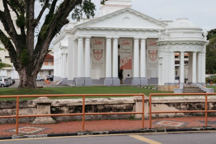 St. George's Church in George Town, Malaysia, is the oldest Anglican church in Southeast Asia.