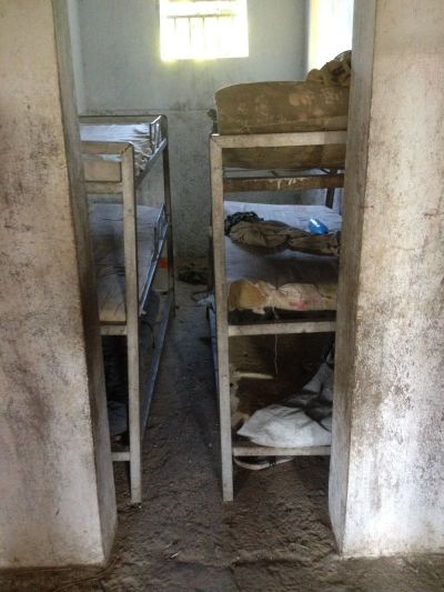 Orphanage beds in Haiti.