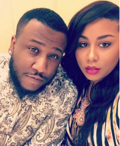 Gospel singer Blair Monique Walker pictured with her musician husband Terrence Walker.