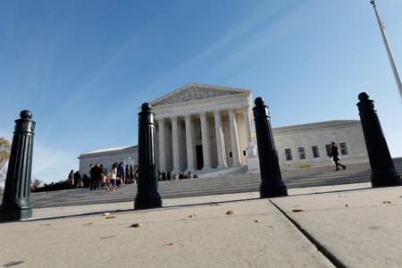 U.S. Supreme Court is seen in Washington, U.S., November 27, 2017.