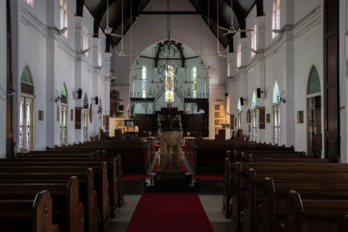 An old church in Malaysia