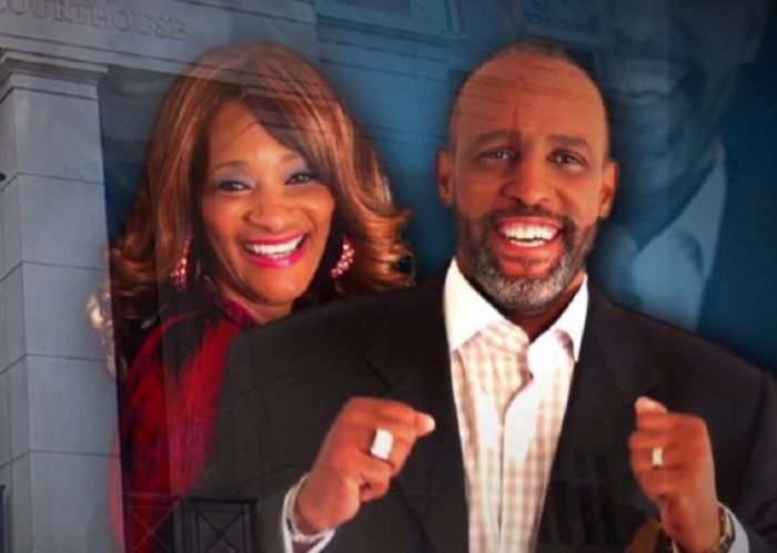 Pastor Terry Wayne Millender, 53, and his wife, Brenda, 57.