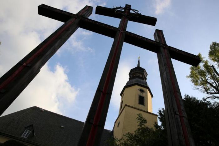 The church is pictured in Dorfchemnitz, Germany, September 27, 2017.