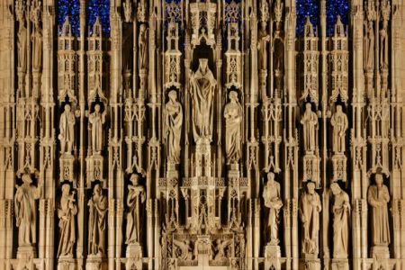 The reredos at St. Thomas Church, Fifth Avenue in New York City.