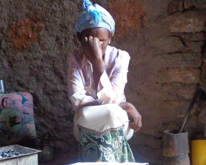 Ethiopian Christian woman