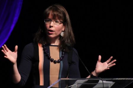 University of North Carolina history professor and author Molly Worthen speaks at the Council of Christian Colleges and Universities 2018 International Forum held at the Gaylord Texan Convention Center in Grapevine, Texas, on January 31, 2018.