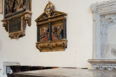 One of the many church monuments in Great St. Helen's Church, Bishopsgate.