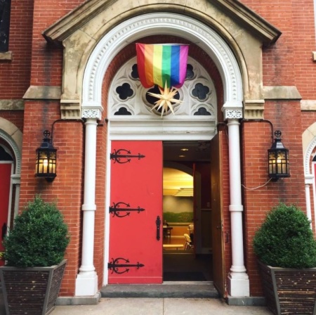 St. Matthew-Trinity Lutheran Church, an Evangelical Lutheran Church in America congregation in Hoboken, New Jersey.