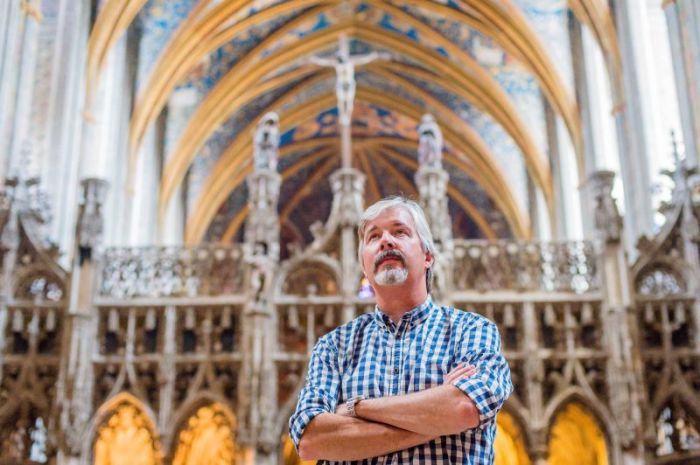 Christian apologist and author Larry Alex Taunton, above, was recently 'swatted' at his rural Alabama home in an incident he speculates could be related to his outspoken opinions on Ukraine, Israel and USAID corruption.