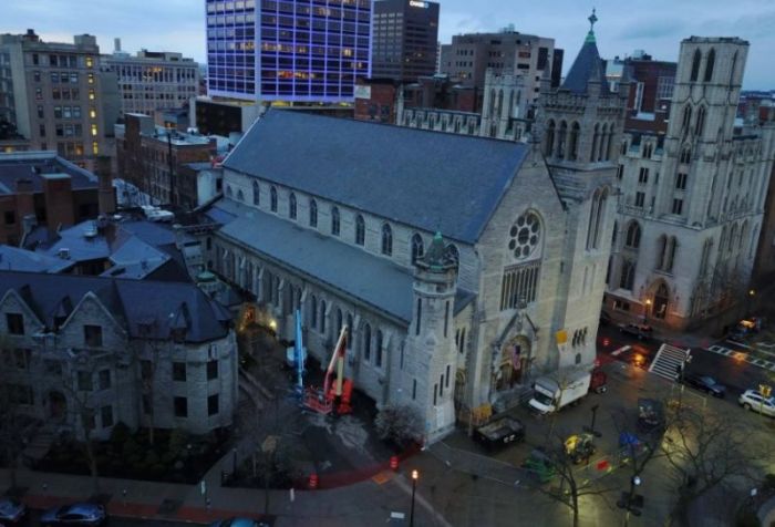 Cathedral of the Immaculate Conception, located in Syracuse, New York.