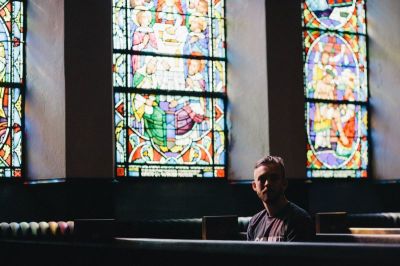 Empty church in this undated photo.