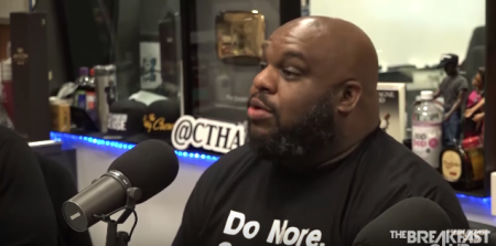 Pastor John Gray on the 'Breakfast Club' radio show, March 16, 2018.