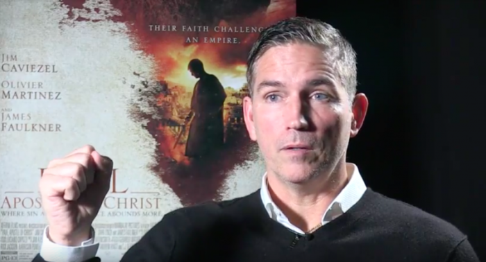 Jim Caviezel stars as Luke in 'Paul, Apostle of Christ.'