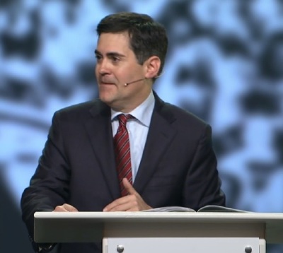 Southern Baptist Convention Ethics and Religious Liberty Commission President Russell Moore, giving remarks at the MLK50 Conference in Memphis, Tennessee on Tuesday, April 3, 2018.