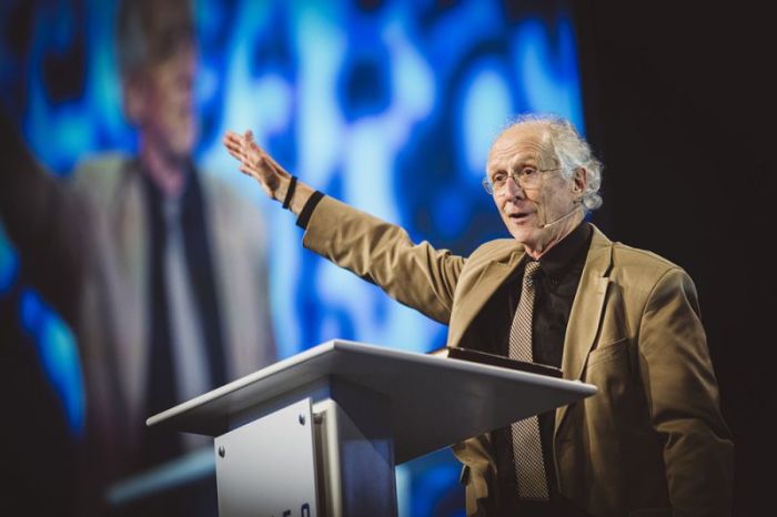 John Piper, founder of DesiringGod.org and chancellor of Bethlehem College & Seminary, speaks at the MLK50 Conference hosted by the Ethics & Religious Liberty Commission of the Southern Baptist Convention and The Gospel Coalition in Memphis, Tennessee, on April 5, 2018.