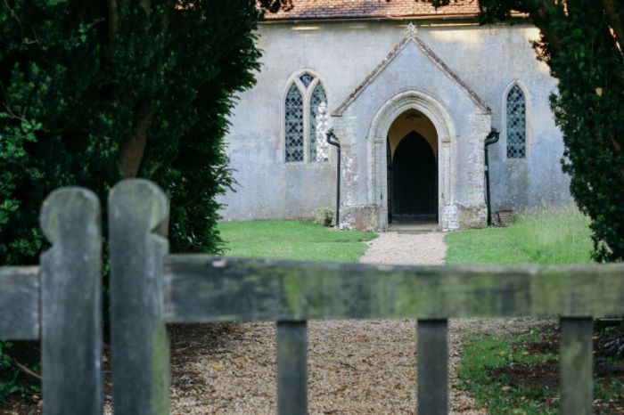 The Church of King Charles the Martyr in Shelland, England.